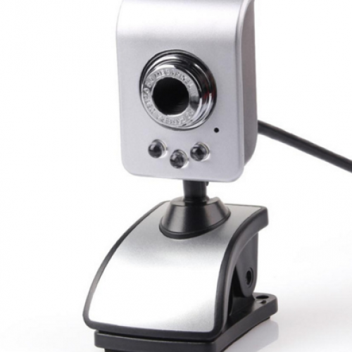 Mini USB 2.0 3LED HD Webcam Clip-on